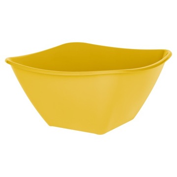 MISECZKA MISKA SALATERKA KUCHENNA PLASTIKOWA DO ŻYWNOŚCI 1,9L 20cm MUSZTARD