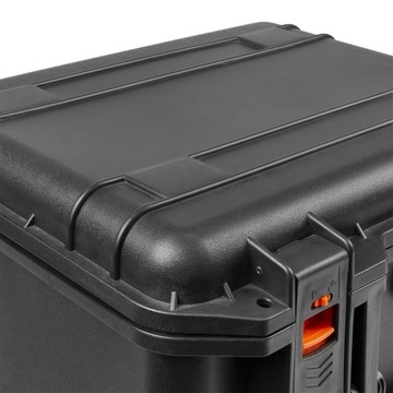 Uniwersalna walizka transportowa GIGCase16 - IP67 - czarna wypełniona gąbką