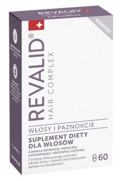 REVALID HAIR COMPLEX ZDROWE WŁOSY I PAZNOKCIE 60ka