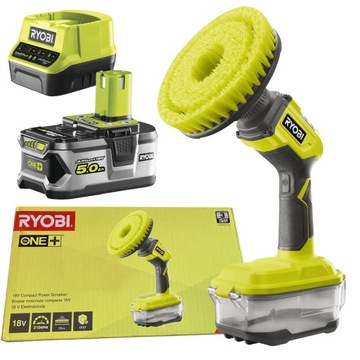 SZCZOTKA OBROTOWA MYJĄCA 18V Ryobi ONE+ R18CPS 5Ah