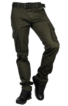 it079-4 гл. 42 РАБОЧИЕ БРЮКИ-КАРГО СВОБОДНЫЙ РЕМЕНЬ