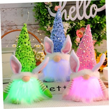 Пасхальный кролик кукла чучело гнома весенние пасхальные гномы