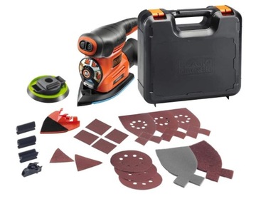 Szlifierka wielofunkcyjna Black&Decker 220 W 230 V
