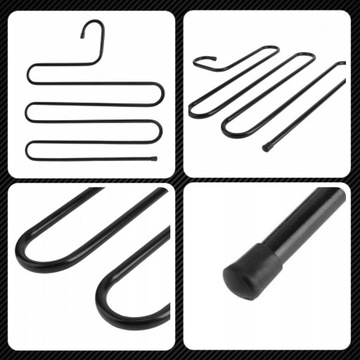 ВЕШАЛКА ДЛЯ БРЮК ДЛЯ ГАРДЕРОБА, 5 ПАР, ЖИДКАЯ