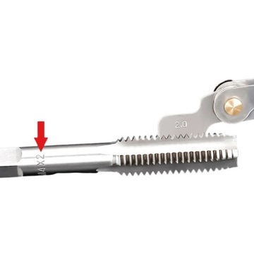 ОБРАЗЕЦ РЕЗЬБЫ ГРЕБЕНКА МЕТРИЧЕСКАЯ ДЮЙМОВАЯ - 52 шт.