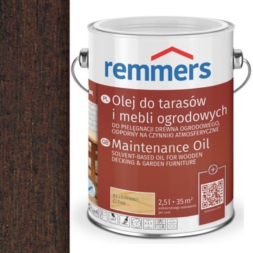 PFLEGE-OL REMMERS OLEJ DO TARASÓW 0,75L PALISANDER