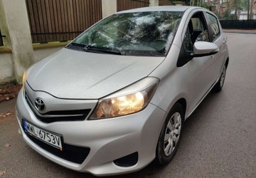 Toyota Yaris III Hatchback 5d 1.4 D-4D DPF 90KM 2013 Toyota Yaris 1.4 D4D 5-Drzwi Klimatyzacja Salo...