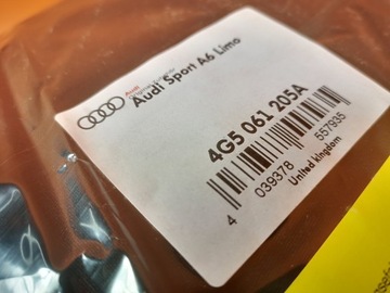 Чехол Audi S6 A6 4G ОРИГИНАЛЬНЫЙ Audi Sport НОВЫЙ