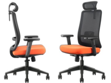 ERGONOMICZNY obrotowy FOTEL BIUROWY mikrosiatka *** SPEŁNIA BHP do 565 kg.