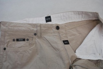 V Eleganckie Spodnie jeans Hugo Boss 34/30 Texas z USA