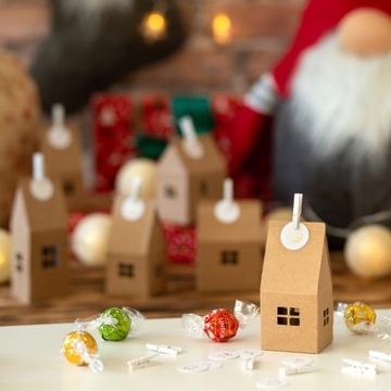 КРАФТ-АДВЕНТ-КАЛЕНДАРЬ Сделай сам КОРОБКИ