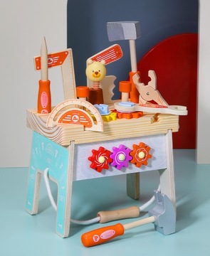 Деревянная мастерская для детей Набор инструментов Maj