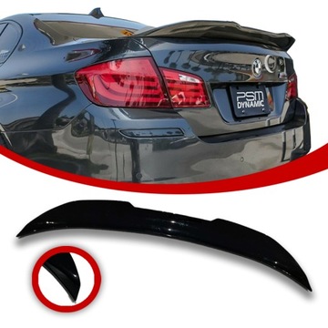 BMW F10 LOTKA SPOJLER SPOILER PSM LOOK CZARNY POŁYSK