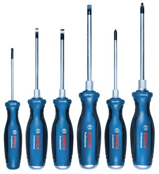 BOSCH ZESTAW 6 WKRĘTAKÓW ŚRUBOKRĘTÓW