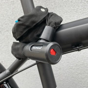 ВЕЛОСИПЕДНЫЙ ЗАМОК GERDA ЦЕПЬ ВЕЛОСИПЕДНЫЙ ЗАМОК STRONG ONE 900/6V LIGHT