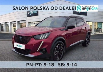 Peugeot 2008 II e-SUV Elektryczny 50kWh 136KM 2021 Peugeot 2008 e-2008 GT Sal PL Full Najbogatszy Pewny Gwarancja bat lat FV23