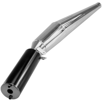 TŁUMIK WYDECH CHROM MZ ETZ 125 150 SPORT WĘGIERSKI