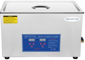 Ультразвуковой очиститель ванны 33л, косметический стерилизатор для мытья деталей