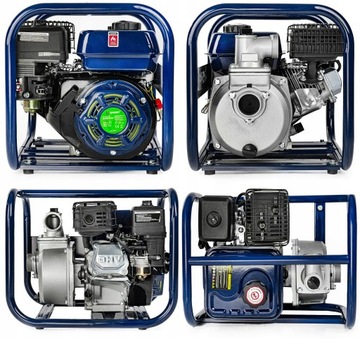 POMPA WODY SPALINOWA MOTOPOMPA 2