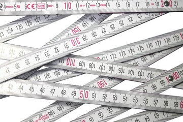 Складная мера стабилизированный деревянный метр 2M Электрой