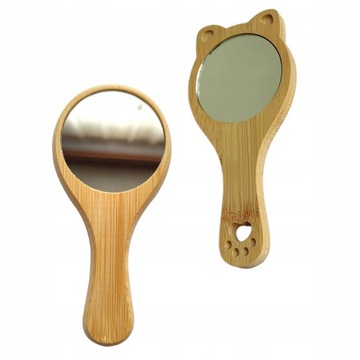 2 sztuk Lusterko do makijażu Mały podręczny