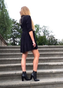 БОТИНКИ 9см НАТУРАЛЬНАЯ КОЖА (467) 39