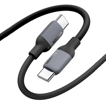 UGREEN KABEL USB C - USB C US563 QC 60W 5A 480Mbps MOCNY SZYBKI PRZEWÓD 1M