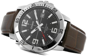 ZEGAREK MĘSKI CASIO MTP-VD01L MODNY + PUSZKA