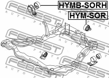 FEBEST HYMB-SORH LOŽISKO MOTORU