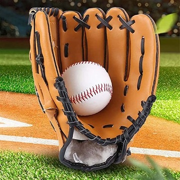 Спортивные бейсбольные перчатки для занятий софтболом на открытом воздухе, размер 9,5/10,5/11