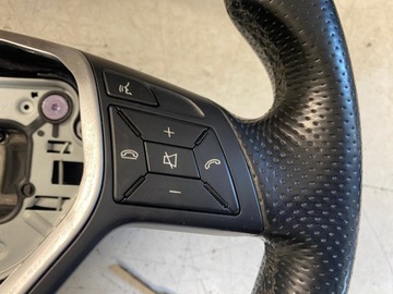 MERCEDES W204 КОЖАНЫЙ РУЛЬ МНОГОФУНКЦИОНАЛЬНЫЙ