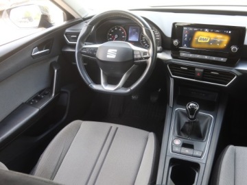 Seat Leon IV Hatchback 1.5 EcoTSI 130KM 2021 Seat Leon 1.5 TSI, Salon Polska, Serwis ASO, zdjęcie 6
