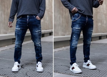 DSQUARED2 jeansy r. 46 Cool Guy Jean spodnie ICON D2 r. 32 dsq2 przetarcia