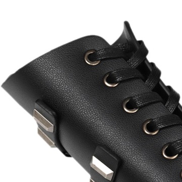 Плечевые перчатки Кожаные наплечники Черные