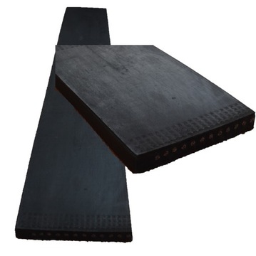 LEMIESZ DO PŁUGA 163cm x 20cm x 3.3cm ZBROJONY LINKĄ STALOWĄ W POZIOMIE