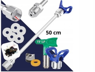 Крышка сопла RAC X + сопло низкого давления 512 FFLP + пистолет в ПОДАРКАХ