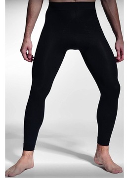 Legginsy męskie Bruce Czarne XL/XXL