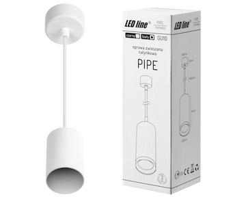 Lampa wisząca Sznur Zwis Oprawa LOFT GU10