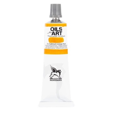 Farba olejna RENESANS 60 ml (12 - kadmium pomarańc