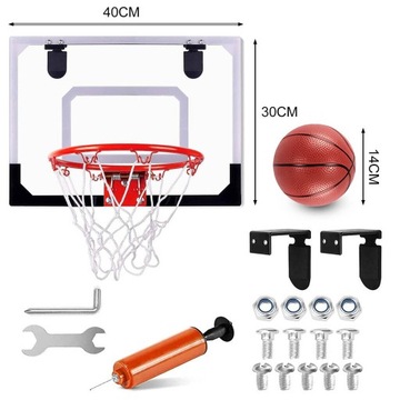 БАСКЕТБОЛЬНАЯ ДОСКА ДЛЯ ИГРЫ КОРЗИНА ЩИТ ОБОД СЕТКА МЯЧ
