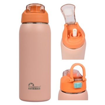 Butelka termiczna termos bidon stalowy Majestic Sport DELTA 750 ml