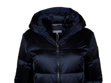 TOMMY HILFIGER Kurtka damska, puchowa, granatowa, M