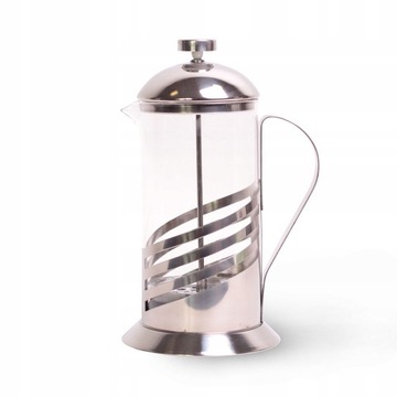 ZAPARZACZ DZBANEK Szklany do HERBATY KAWY ZIÓŁ French Press