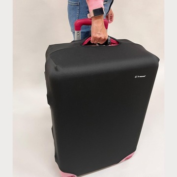 Защитный чехол для большого дорожного чемодана L, чемодан 70x50x30, черный