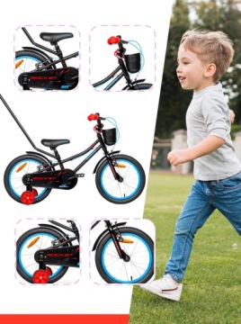 ДЕТСКИЙ ВЕЛОСИПЕД 14 ДЮЙМОВ TABOU ROCKET АЛЮМИНИЕВАЯ НАПРАВЛЯЮЩАЯ BMX ЛЕГКИЙ