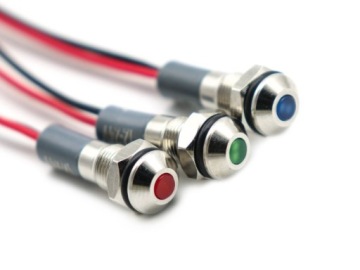 Сигнальная лампа светодиодная 230В 6мм