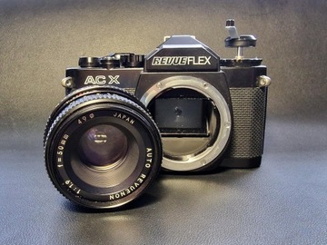 Revueflex ACX AUTO Revuenon 50mm f 1.9 Lampa