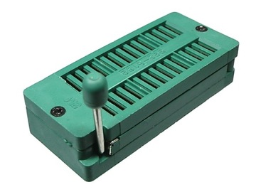 podstawka testowa ZIF 28 pin uniwersalna 228-6182