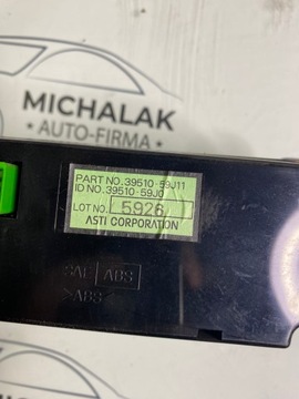 PANEL KLIMATIZACE SUZUKI LIANA 3951059J11