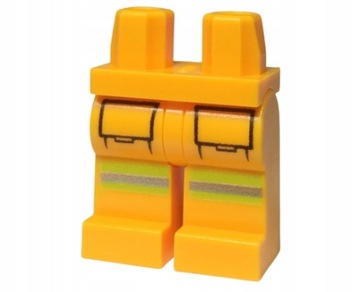 LEGO 970c00pb0901 Nogi Spodnie Strażak 6250502 1sN